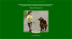 Desktop Screenshot of irishsetterclubofohio.com
